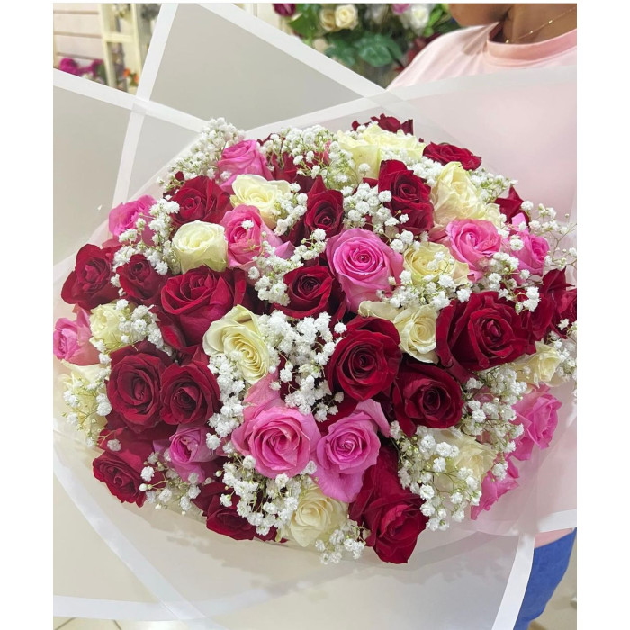 50 ROSE BOUQUET