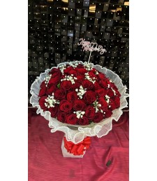 50 Red Roses