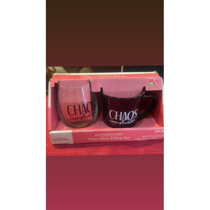 Mother's Day - Wine glass & Mug set