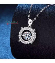 MOISSANITE DANGLING DIMOND