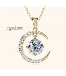 MOISSANITE MOON DIMOND