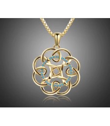 Loopy flower necklace