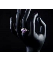 Purple stone ring