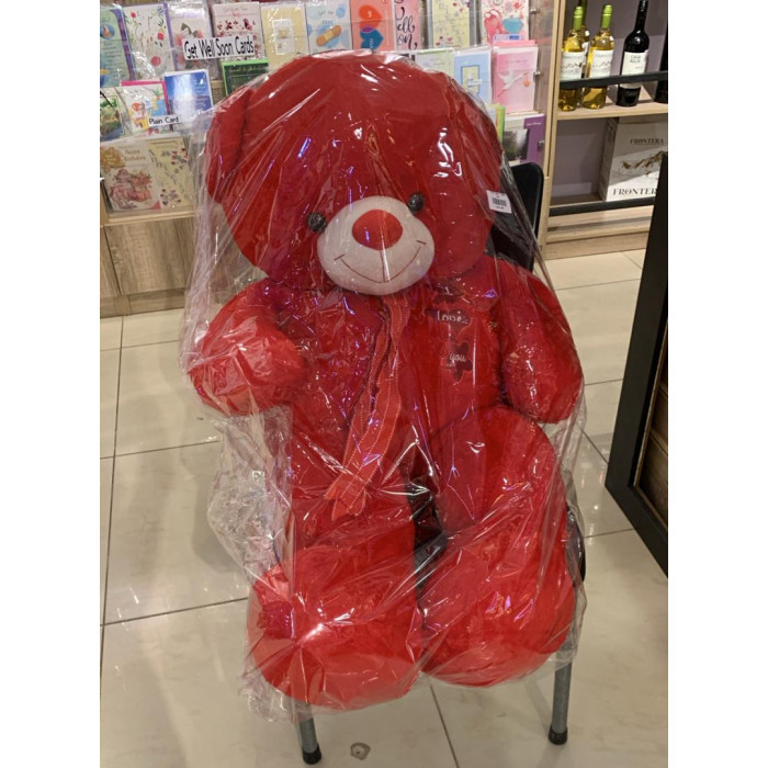 Teddy Bear 120cm Red 