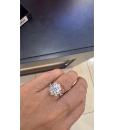 Moissanite Ring 