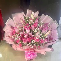 Pink Theme Rose Mix 