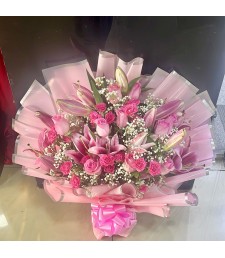 Pink Theme Rose Mix 