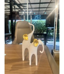 Two Elephant figures