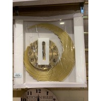 Golden Crescent wall Clock 