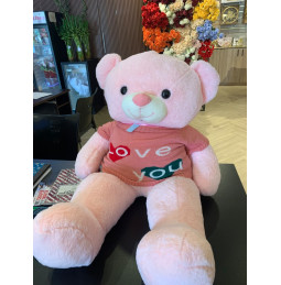 Teddy Bear 100cm Pink