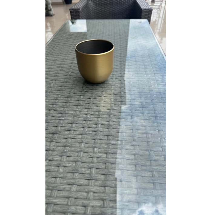Gold Metallic Planter